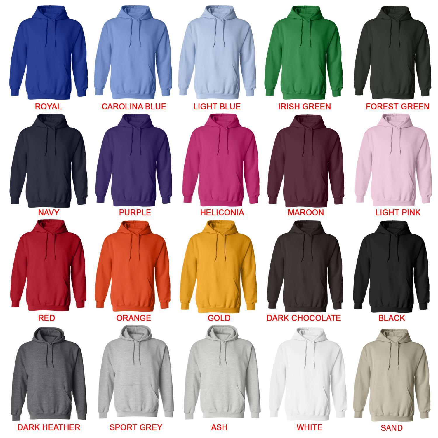 hoodie color chart - Labrador Shop UK