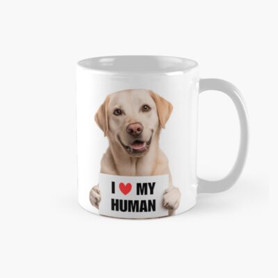 Cute Labrador Signboard I Love My Mug