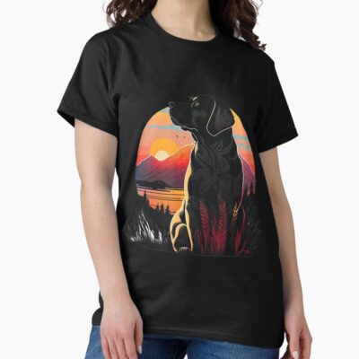 Cute Black Lab Labrador Retriever T-shirt