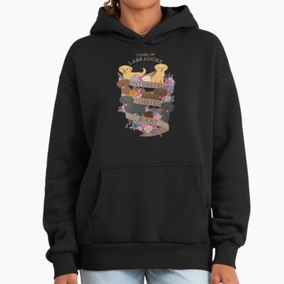 Labrador Retriever Dog Untoasted Toasted Burnt Hoodie