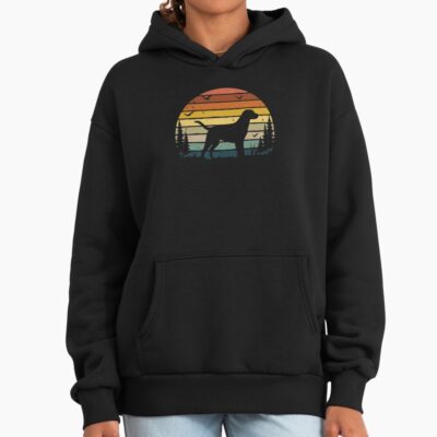 Labrador Dog Retro Vintage Artwork Hoodie