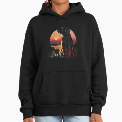 Cute Black Lab Labrador Retriever Hoodie