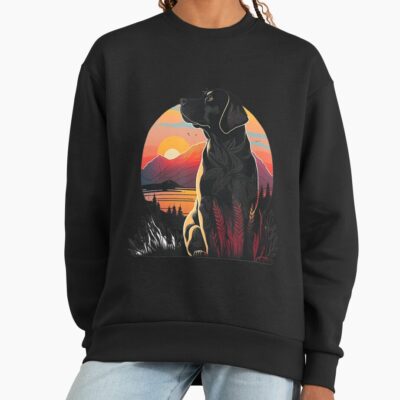 Cute Black Lab Labrador Retriever Sweatshirt
