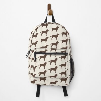 Chocolate Labrador Retriever Silhouette S Backpack