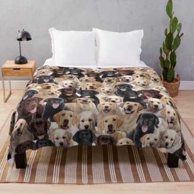 Labrador Throw Blanket