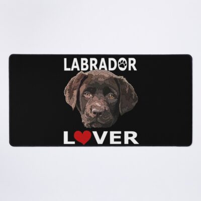 Brown Short Haired Labrador Lover Mouse Pad
